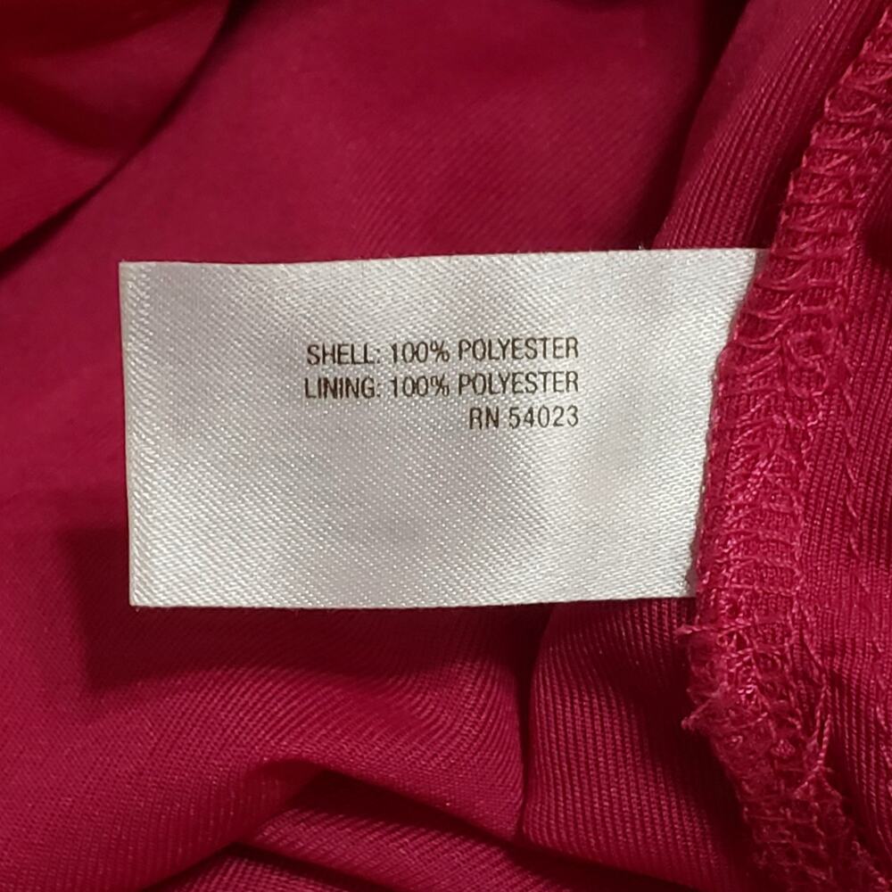 Old Navy Womens Pink Floral Chiffon Ruffle Maxi Dress Tiered Cottage Summer XS - Picture 10 of 14